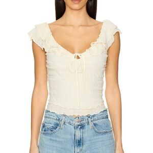 Free People Love You More Tee in Tofu